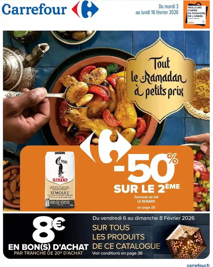 catalogue ramadan 2026 Carrefour