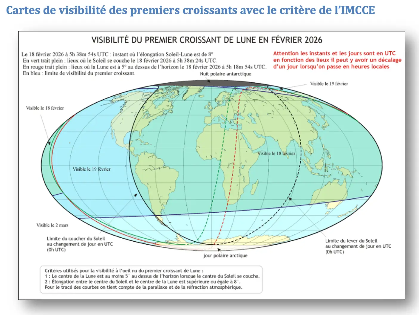 Visibilité du premier croissant de lune en février 2026. Patrick Rocher, astronome de l’Observatoire de Paris, ramadan 2026 - 1447 Visibilité du premier croissant de lune en février 2026. Patrick Rocher, astronome de l’Observatoire de Paris, ramadan 2026 - 1447