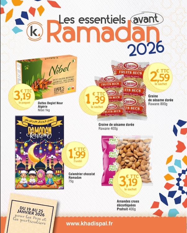 catalogue ramadan 2026 Khadispal catalogue ramadan 2026 Khadispal
