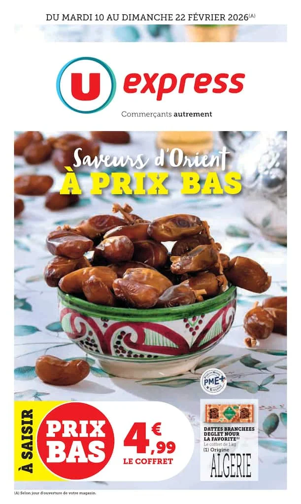 catalogue ramadan 2026 U Express saveurs d'Orient à prix bas catalogue ramadan 2026 U Express saveurs d'Orient à prix bas