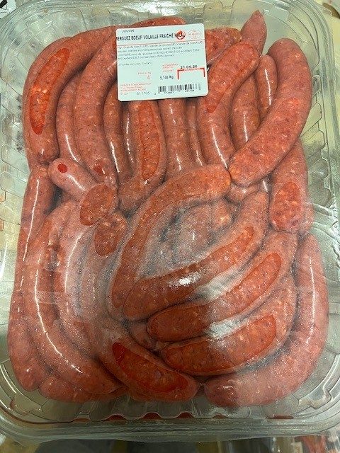 Salmonelle - Rappel produit merguez halal Salaisons Jouvin
