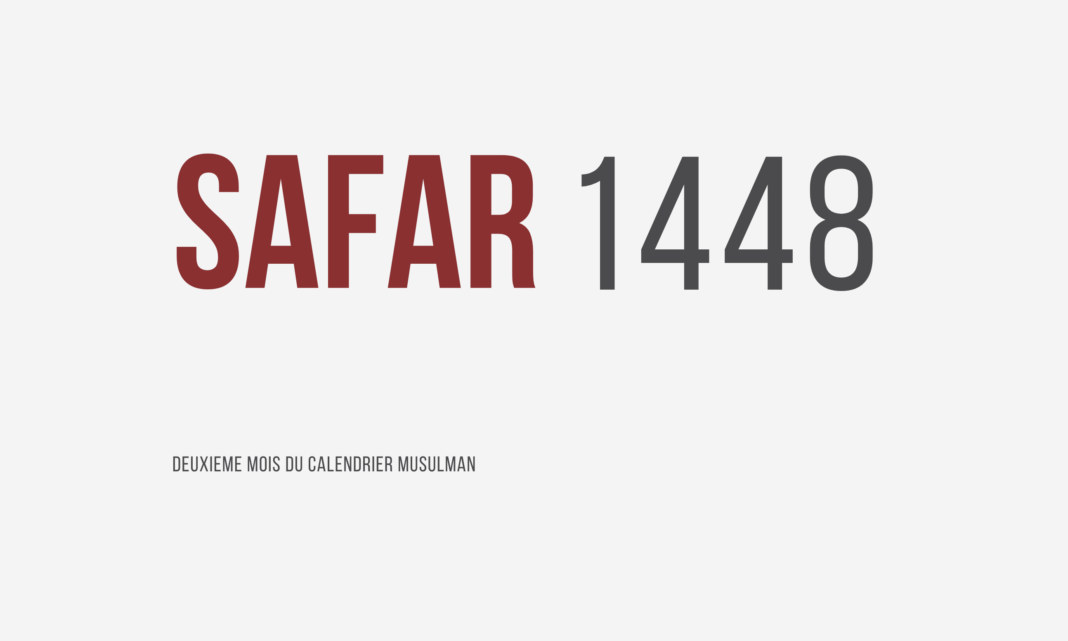 safar 1448 calendrier musulman
