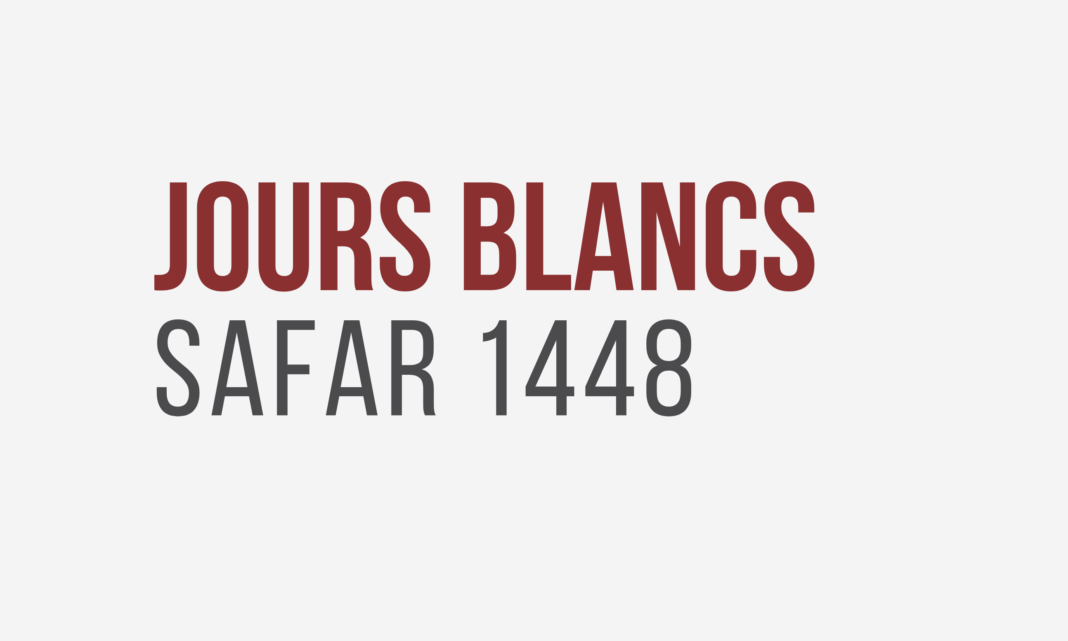 safar 1448 jours blancs