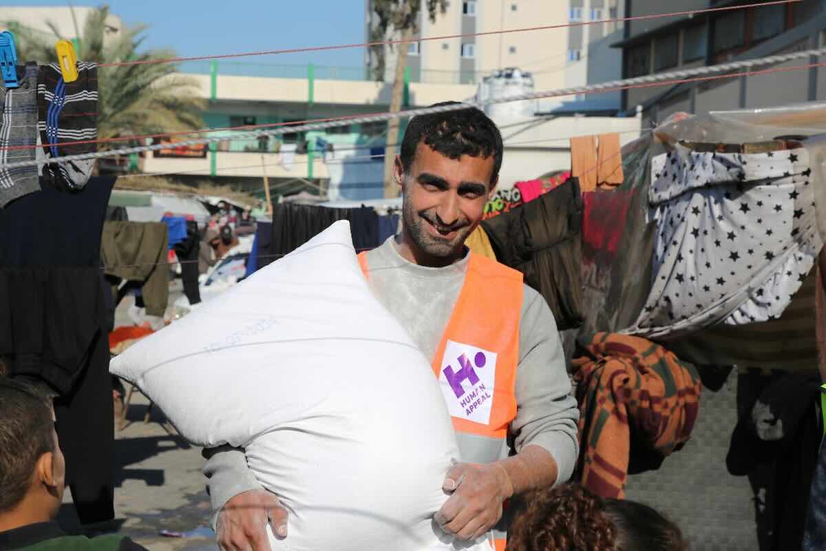 Distribution de farine à Gaza, Human Appeal