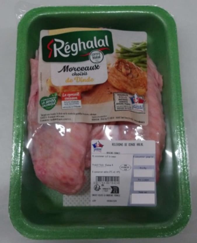 Listeria - Rappel produit Réghalal morceaux de dinde choisis