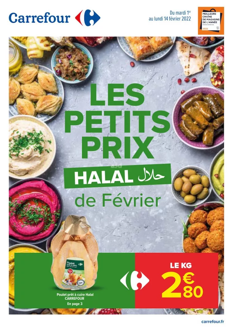 catalogue halal Carrefour - les petits prix halal