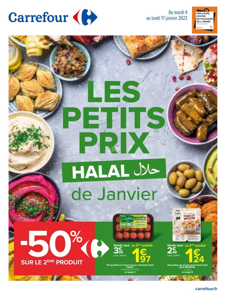 catalogue halal Carrefour - les petits prix halal