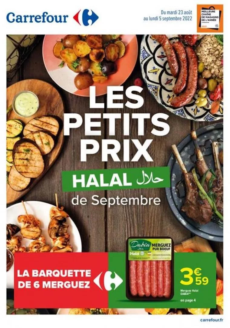 catalogue halal Carrefour - les petits prix halal