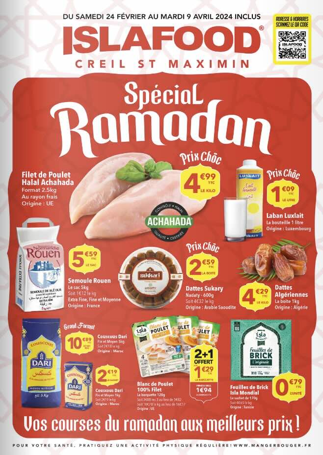 catalogue ramadan 2024 Islafood