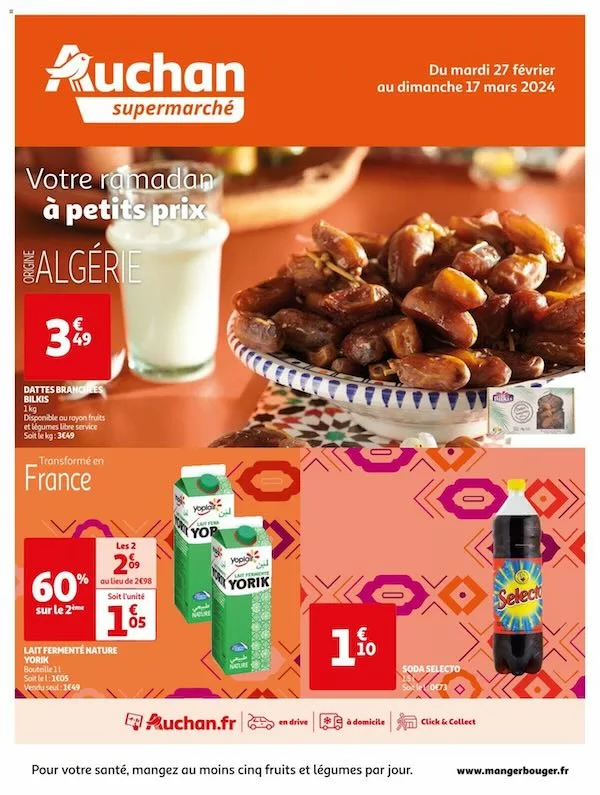 catalogue ramadan2024 Auchan supermarché