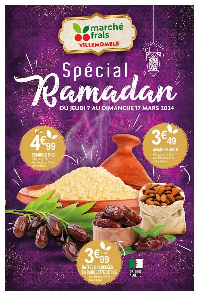 catalogue ramadan 2024 Marché frais Casino