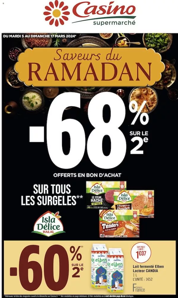 catalogue ramadan 2024 Casino supermarché