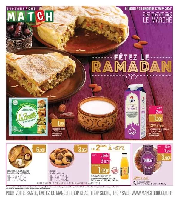 catalogue ramadan 2024 Match