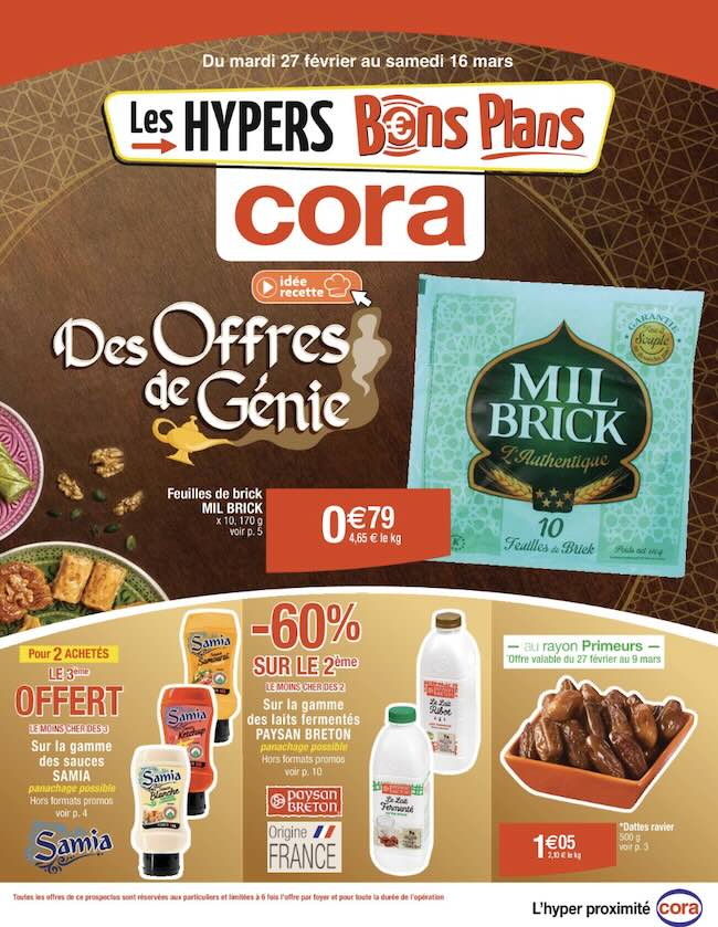 Catalogue ramadan 2024 Cora Des offres de génie