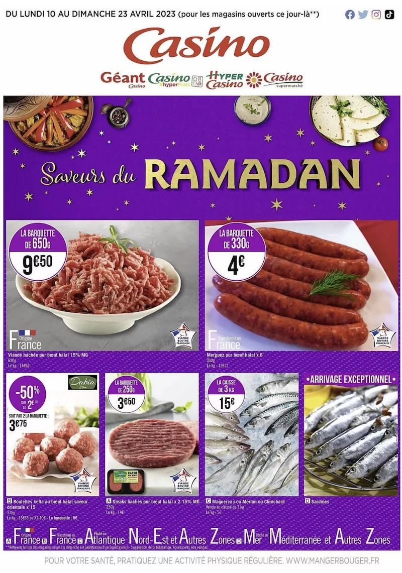 catalogue ramadan 2023 Géant Casino