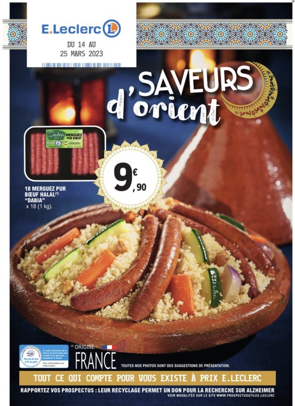 catalogue ramadan Leclerc saveurs d'Orient