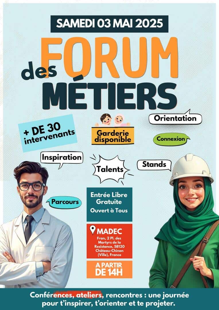 Forum des métiers et de l'orientation Etudiants musulmans de France (EMF) Lyon Forum des métiers et de l'orientation Etudiants musulmans de France (EMF) Lyon