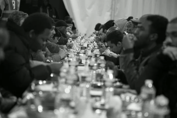 Iftar à la mosquée de Sarcelles ramadan 2023