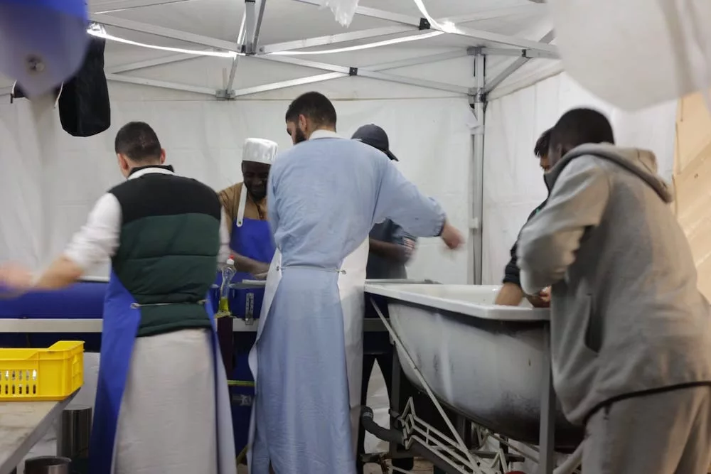 Iftar à la mosquée de Sarcelles ramadan 2023