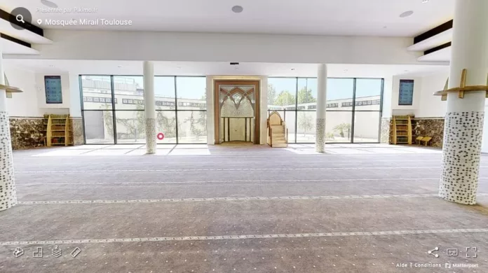 Mosquée Mirail Toulouse visite virtuelle