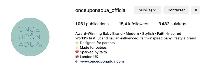 Once upon a dua, tout pour bébé à la scandinave