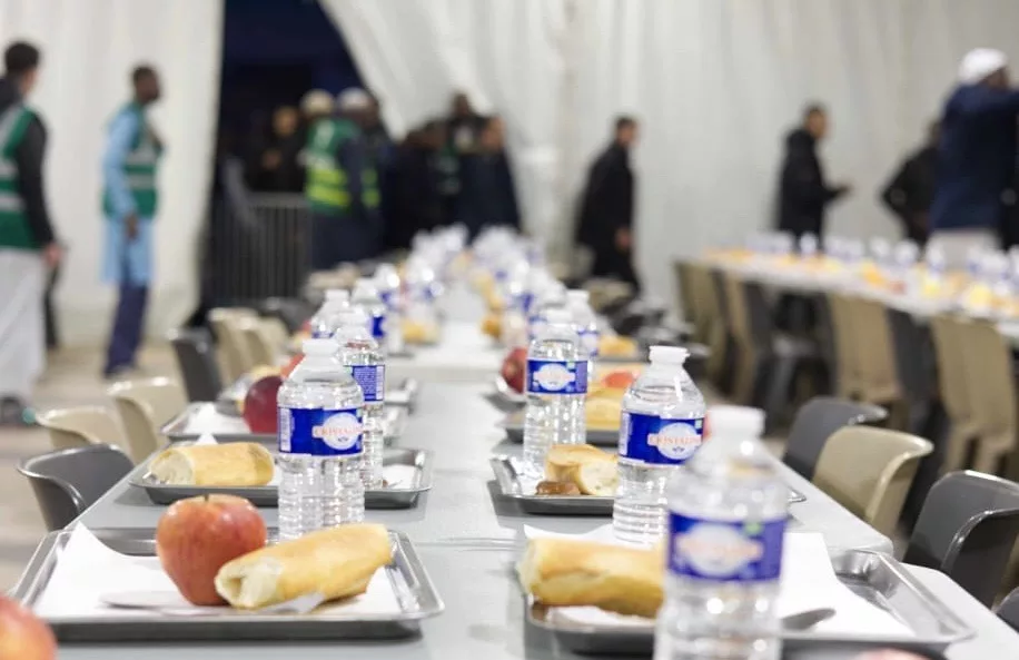 iftar à la mosquée de Sarcelles ramadan 2023